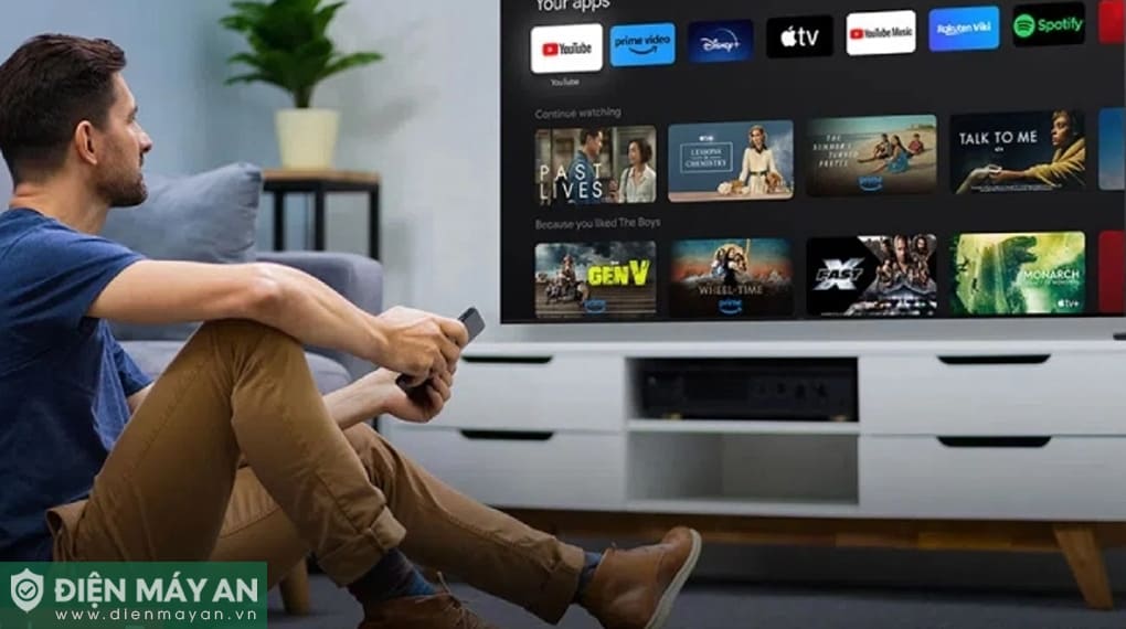 Google Tivi QD-Mini LED TCL AI 4K 98 inch 98C6K